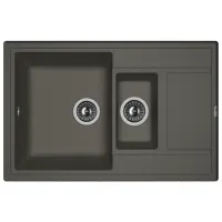 Кухонная мойка Florentina Lipsi 780 K 78 x 51 / Искусственный камень / Antracit