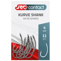 Набор крючков JRC Kurve Shank Количество в наборе - 11 / Размер - 4