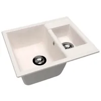 Chiuvetă Dr.Gans Astra 620K 62 x 51 / Piatră artificială / White