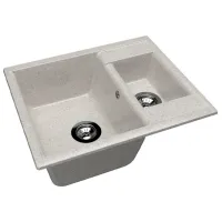 Chiuvetă Dr.Gans Astra 620K 62 x 51 / Piatră artificială / Gray