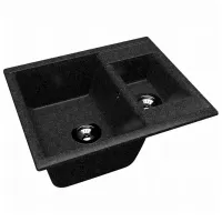 Chiuvetă Dr.Gans Astra 620K 62 x 51 / Piatră artificială / Black