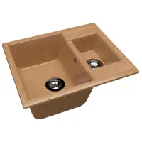 Chiuvetă Dr.Gans Astra 620K 62 x 51 / Piatră artificială / Brown