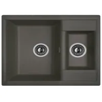 Chiuvetă Dr.Gans Astra 620K 62 x 51 / Piatră artificială / Grafit