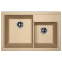 Chiuvetă Florentina Kassi 780 51 x 78 / Piatră artificială / Beige Latte