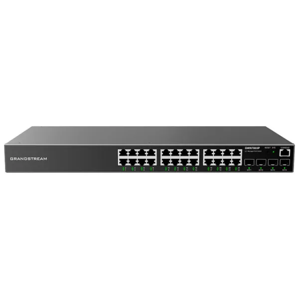 Коммутатор Grandstream GWN7803P Черный photo 1