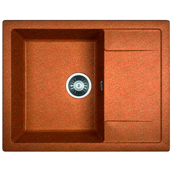 Chiuvetă Dr.Gans Tehno 650 65 x 51 / Piatră artificială / Bronze photo 1
