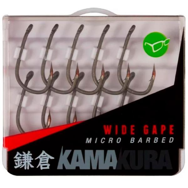 Set de cârlige Korda Kamakura Wide Gape Cantitatea în set - 10 / Mărimea - 4 photo 1
