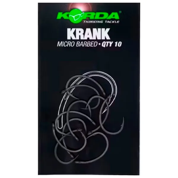 Set de cârlige Korda Krank Cantitatea în set - 10 / Mărimea - 6 photo 1