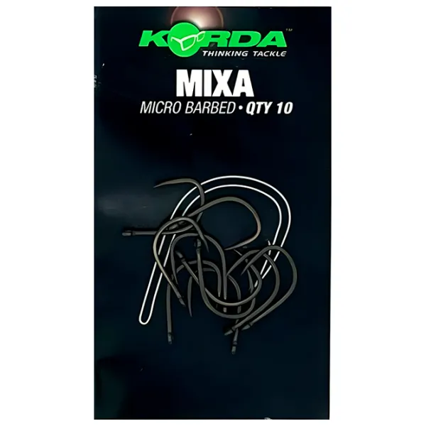 Set de cârlige Korda Mixa Cantitatea în set - 10 / Mărimea - 8 photo 1