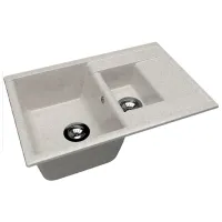 Chiuvetă Dr.Gans Astra 760K 76 x 51 / Piatră artificială / Gray