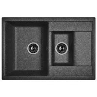 Chiuvetă Dr.Gans Astra 760K 76 x 51 / Piatră artificială / Black