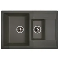 Chiuvetă Dr.Gans Astra 760K 76 x 51 / Piatră artificială / Grafit