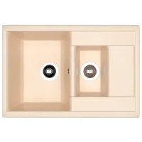 Chiuvetă Dr.Gans Astra 760K 76 x 51 / Piatră artificială / Beige