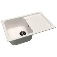 Chiuvetă Dr.Gans Adelia 780 78 x 51 / Piatră artificială / White