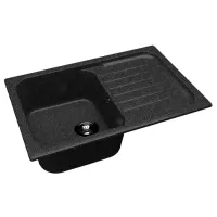 Chiuvetă Dr.Gans Adelia 780 78 x 51 / Piatră artificială / Black