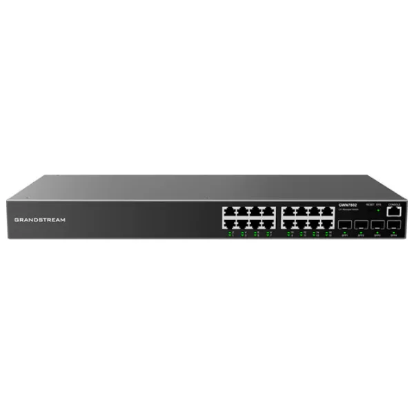 Switch Grandstream GWN7802 Black photo 1