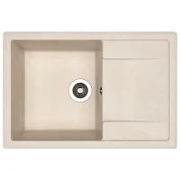 Chiuvetă Dr.Gans Tehno 760 76 x 51 / Piatră artificială / Beige Latte