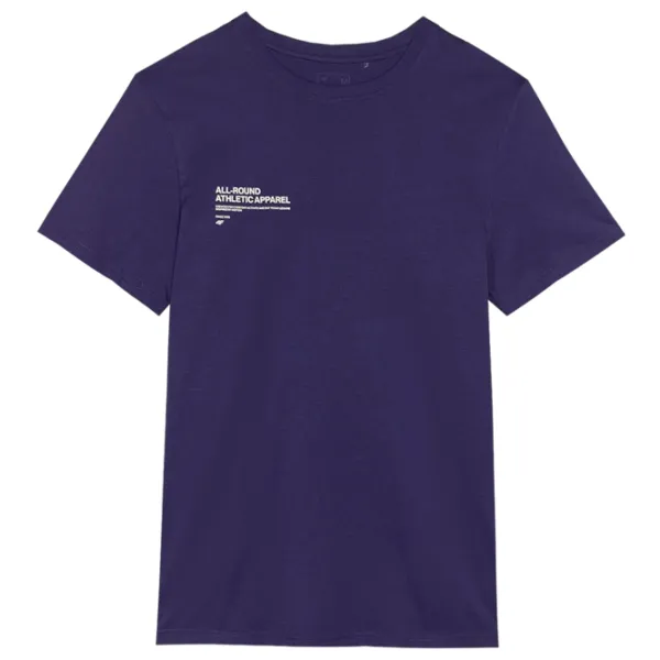 Футболка для мужчин 4F 4FRSS24TTSHM2061-31S 100% хлопок/ Navy Blue photo 1