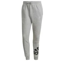 Pantaloni sportivi pentru bărbați Adidas Jogginghose Box Logo Fleece L/ Gray