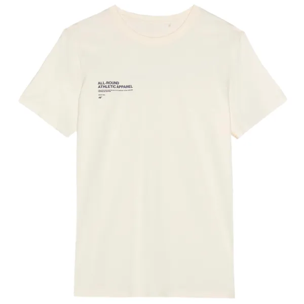 Tricou pentru bărbați 4F 4FRSS24TTSHM2061-12S 100% bumbac/ Beige photo 1 Tricou pentru bărbați 4F 4FRSS24TTSHM2061-12S 100% bumbac/ Beige photo 1