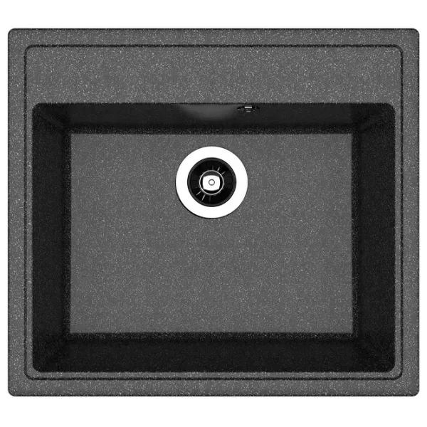 Chiuvetă Dr.Gans Nica 570 57 x 51 / Piatră artificială / Black photo 1