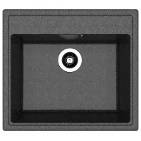 Chiuvetă Dr.Gans Nica 570 57 x 51 / Piatră artificială / Black