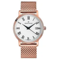 Наручные часы унисекс Claude Bernard 53007 37RM BR Кварцевый/ 39 мм