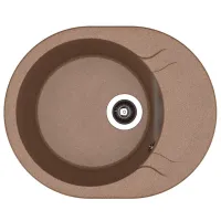 Chiuvetă Dr.Gans Berta 580 58 x 47 / Piatră artificială / Terracotta