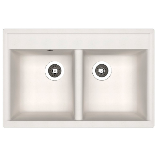 Кухонная мойка Dr.Gans Astra 780 78 x 51 / Искусственный камень / Белый photo 1