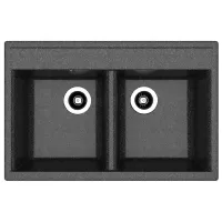 Chiuvetă Dr.Gans Astra 780 78 x 51 / Piatră artificială / Black