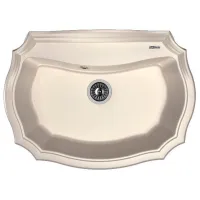 Chiuvetă Florentina Emiliya 770 77 x 55 / Piatră artificială / Jasmin