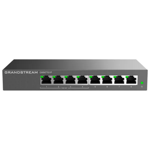 Коммутатор Grandstream GWN7701P Черный photo 1