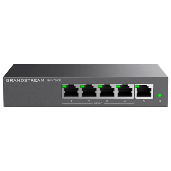 Коммутатор Grandstream GWN7700P Черный photo 1