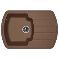 Кухонная мойка Florentina Nire 760 76 x 51 / Искусственный камень / Коричневый