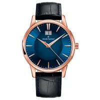 Ceas de mână pentru bărbați Claude Bernard 63003 357R BUIR Cuarț/ 40 mm