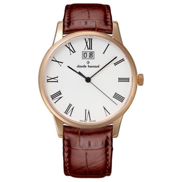 Ceas de mână pentru bărbați Claude Bernard 63003 37R BR Cuarț/ 40 mm photo 1 Ceas de mână pentru bărbați Claude Bernard 63003 37R BR Cuarț/ 40 mm photo 1