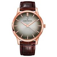 Ceas de mână pentru bărbați Claude Bernard 63003 37R DIR1 Cuarț/ 40 mm