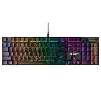 Клавиатура Canyon Gaming GK-55 Проводная/ Черный