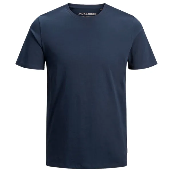 Tricou pentru bărbați Jack & Jones 1P 12156101 Bumbac/ Navy photo 1