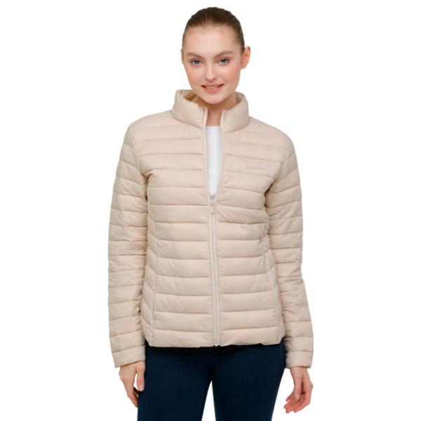 Ветровка для женщин Lumberjack W-SN28 BASIC PADDED Демисезон/ Экрю photo 1