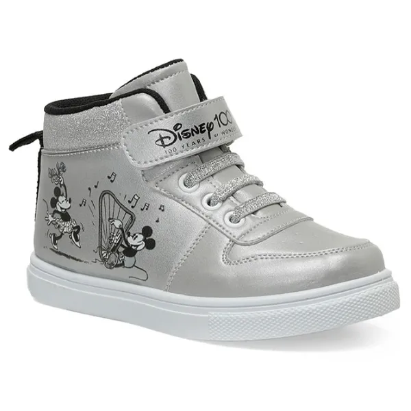 Кроссовки для девочек Mickey Mouse 3S ROZALIN.P3PR Демисезон/ Серебристый photo 1