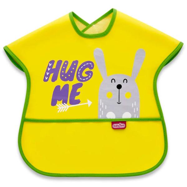 Слюнявчик BabyJem Poly Large Bib Жилет/ Полиэстер/ Желтый photo 1 Слюнявчик BabyJem Poly Large Bib Жилет/ Полиэстер/ Желтый photo 1