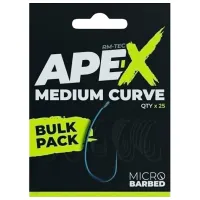 Набор крючков Ridge Monkey Ape-X Medium Curve Количество в наборе - 25 / Размер - 6