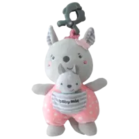 Jucărie moale Alexis TK/ P/ 1248-6700 0+/ Gray