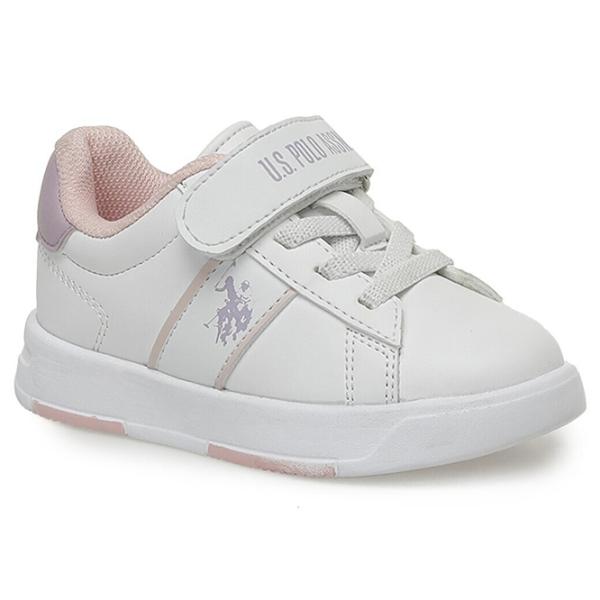 Adidași pentru fetiţe U.S. Polo Assn. 3W TRAVIS JR 3PR Demisezon/ White photo 1