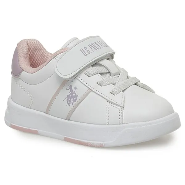 Adidași pentru fetiţe U.S. Polo Assn. 3W TRAVIS JR 3PR Demisezon/ White photo 1 Adidași pentru fetiţe U.S. Polo Assn. 3W TRAVIS JR 3PR Demisezon/ White photo 1