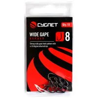 Набор крючков Cygnet Wide Gape Barbed Количество в наборе - 10 / Размер - 8