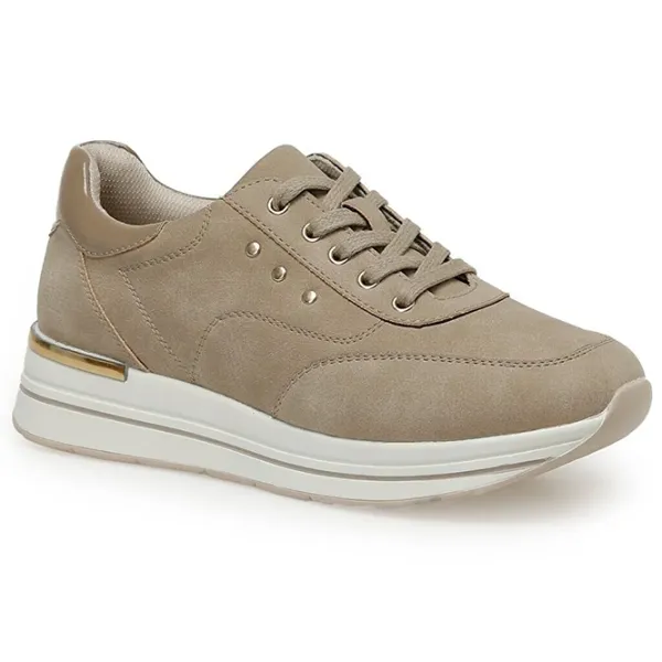 Кроссовки для женщин Polaris Shoes 322510.Z 3PR Осень/ Бежевый photo 1 Кроссовки для женщин Polaris Shoes 322510.Z 3PR Осень/ Бежевый photo 1