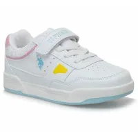 Кроссовки для девочек U.S. Polo Assn. 3M FANTAS 3FX Демисезон/ Белый