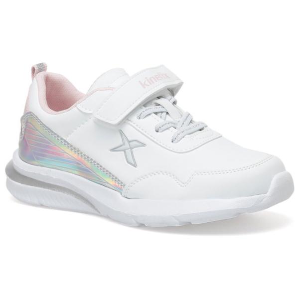 Кроссовки для девочек Kinetix 2F TEMPO J PU 2PR Демисезон/ Белый photo 1
